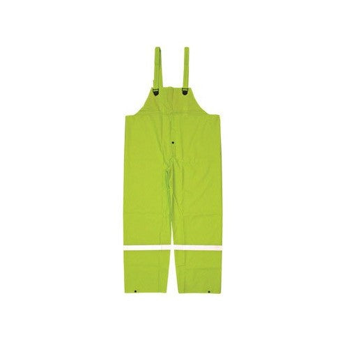 Boss Rainwear 3PR0351NM Medium Fluorescent Green Bib Overalls