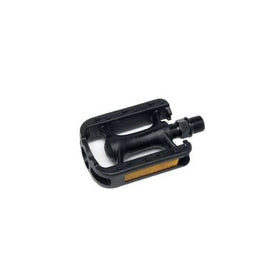 XLC Junior Resin Pedals - 1 Pair, 9/16", Black