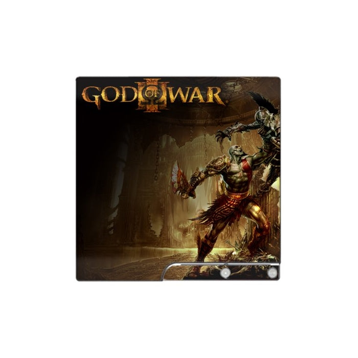 God of War 3 III Game Skin for Sony Playstation 3 Slim Console