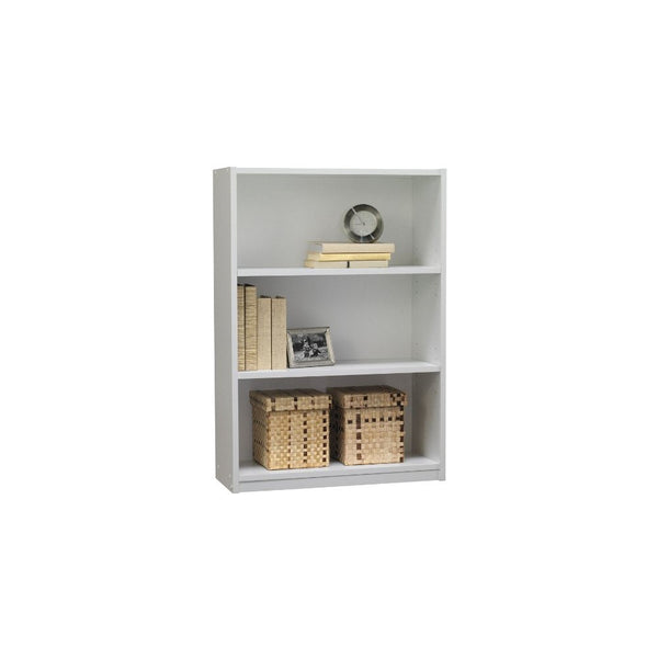 Ameriwood 3-Shelf Bookcase, White Stipple