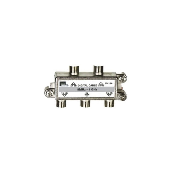 Ideal 85-134 4-Way Digital Cable Splitter, 5-1 GHz