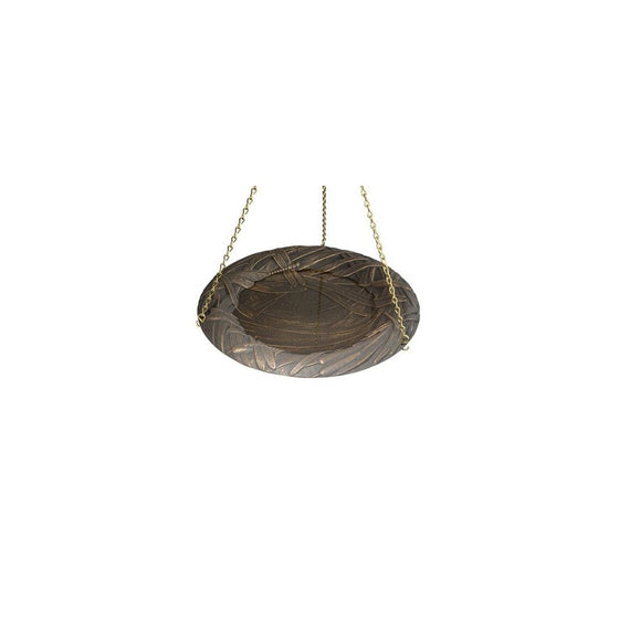 Whitehall Products Dragonfly Hanging Birdbath, Copper Verdi