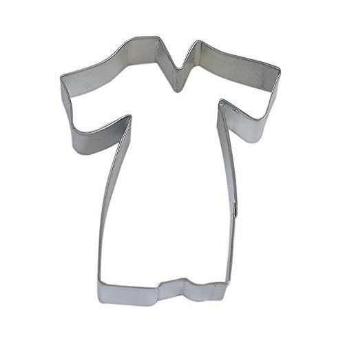 R&M Gown/Dress" Cookie Cutter in Durable, Economical, Tinplated Steel