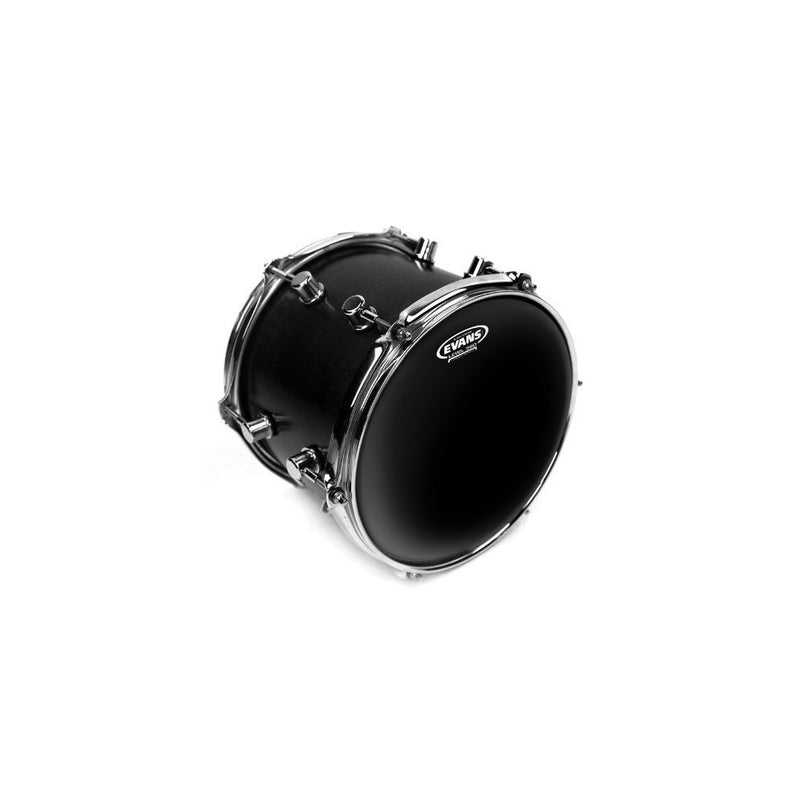 Evans Black Chrome Drum Head, 18 Inch