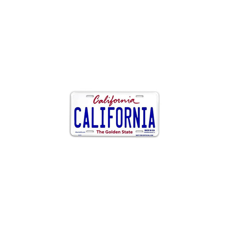 California License Plate
