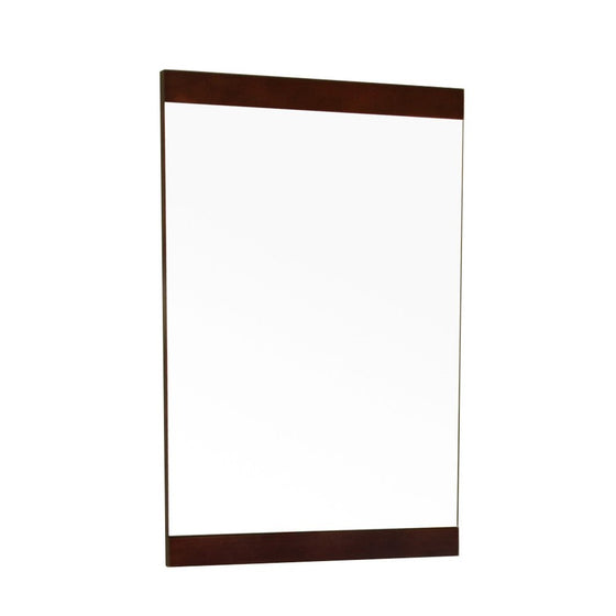 Bellaterra Home 804381-MIRROR 19.7-Inch Mirror, Dark Walnut, Wood