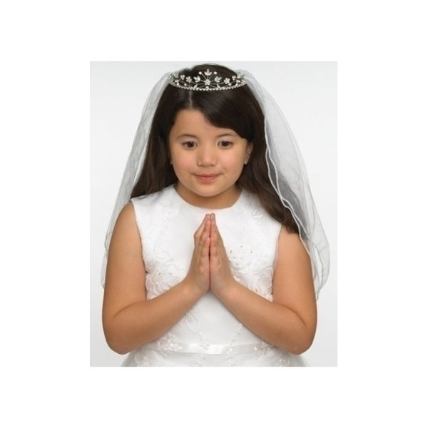 Hannah Communion Rhinestone Tiara by Roman, Inc.