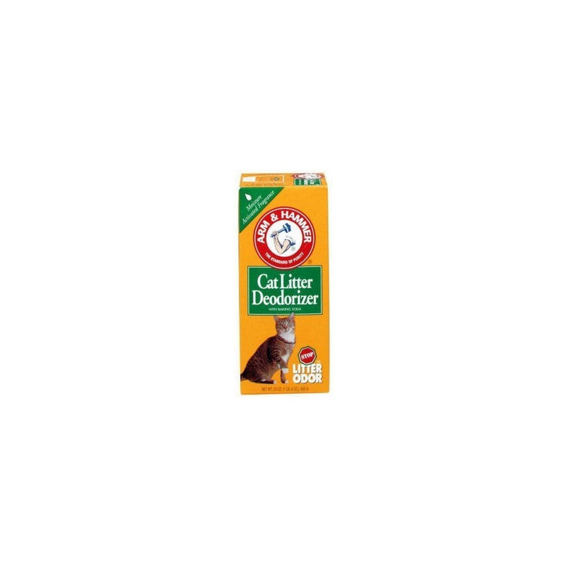 ARM & HAMMER Cat Litter Deodorizer With Activated Baking Soda 20 oz (Pack of 4)
