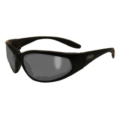 Global Vision Eyewear Hercules Bifocal 1.5 Magnification Anti-Fog Safety Glasses with EVA Foam, Smoke Lens