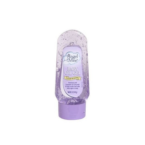 Angel of Mine Baby Oil Gel with Lavender & Chamomile 5 Oz. 3 Pack