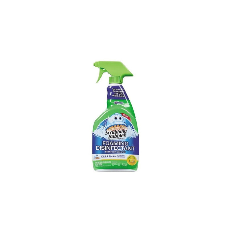 Scrubbing Bubbles(R) Foaming Disinfectant Bathroom Cleaner, Citrus Scent, 32 Oz. Spray Bottle