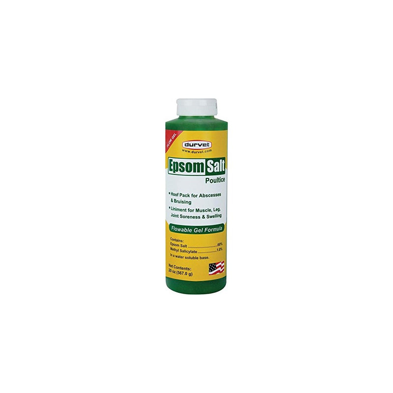 Durvet/Equine 699664 Epsom Salt Poultice Flow Gel, 20 oz