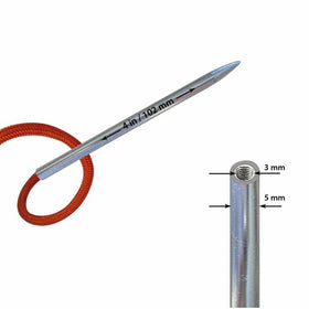 SafetyCare Stainless Steel ParaCord & Leather Stitching Fid Needles, 4 in / 5 mm; 1 pack