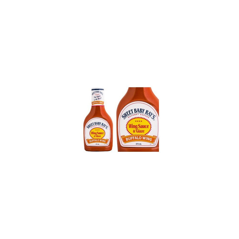 Sweet Baby Ray's Wing Sauce & Glaze - Buffalo Wing - 16 FL Ounce Bottles - Pack Of 6