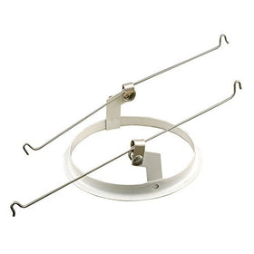 Juno Lighting Group 4TSA Recessed Housing Adapter, 4-Inch, White Finish