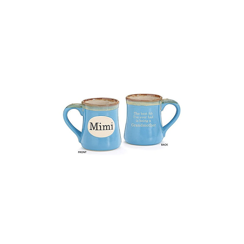 1 X Mimi Handpainted Porcelain 18 oz Coffee Mug