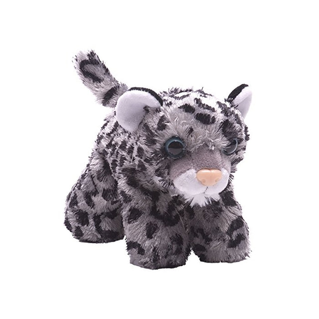 Wild Republic Hug Ems Snow Leopard Plush Toy