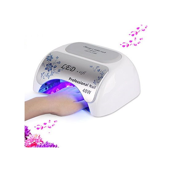 Roleadro 48w LED&CCFL Nail Dryer Gel Nail Polish UV Light Suitable for Drying All Gel Polish