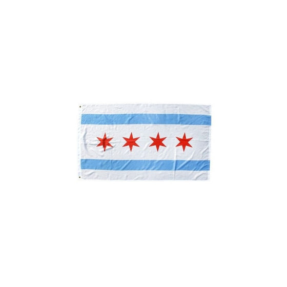 3X5 3ft x 5ft CITY OF CHICAGO FLAG NEW ILLINOIS IL BANNER w/ grommets