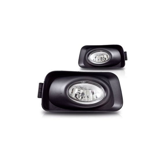 Winjet WJ30-0001-09 Clear Lens Fog Light Kit (Acura TSX Wiring Kit and Bezel Included)