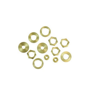 Locknuts Assorted Solid Brass by Orrco
