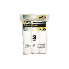 Richard 91027US MicroFinish Series Roller Cover, 9" with 1/2" Pile, 3 Pack