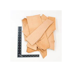 2 LB Leather Scrap Bags (Heavyweight Veg Tan)