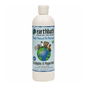Earthbath THREP0036 All Natural Eucalyptus and Peppermint Shampoo, 16-Ounce
