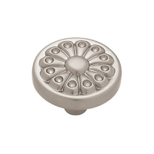 Brainerd #69098 1-1/4"Sat NI Round Knob