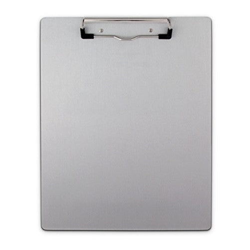 Saunders Recycled Aluminum Clipboard – A4 Clipboard with Low Profile Clip. Stationery Accessories