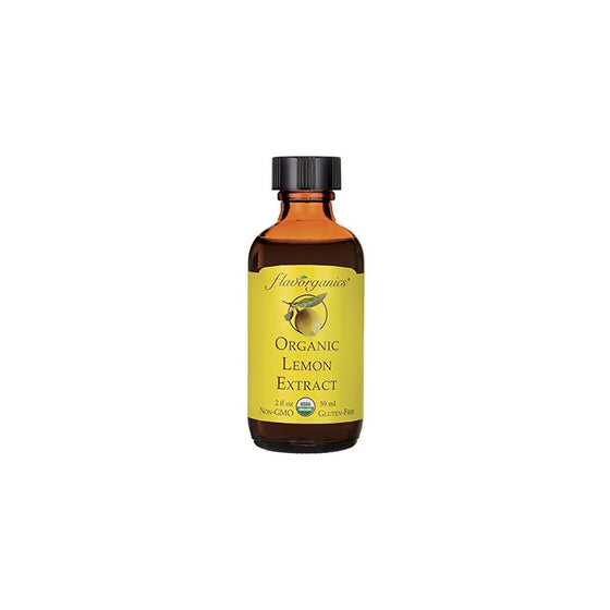 Flavorganics Organic Extract, Lemon, 2 Ounce