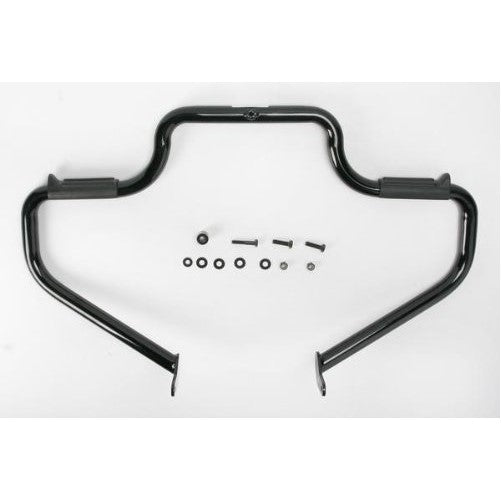 LINDBY BL1311 Gloss Black Front Multibar (Fits 2000-2011 Harley-Davidson Fxst Softail Models)