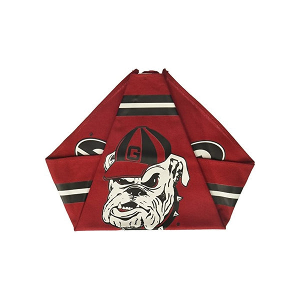 Collegiate Georgia Bulldogs Pet Bandana, Medium/Large - Dog Bandana must-have for Birthdays, Parties, Sports Games etc..