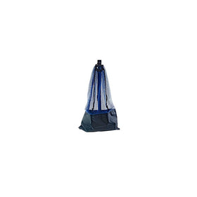 BLUE SNORKEL BAG! MESH DRAW STRING W/ SHOULDER STRAP