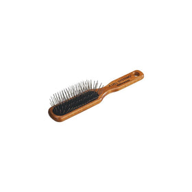 No. 1 All Systems Pet Oblong Pin Brush with Wooden Handle