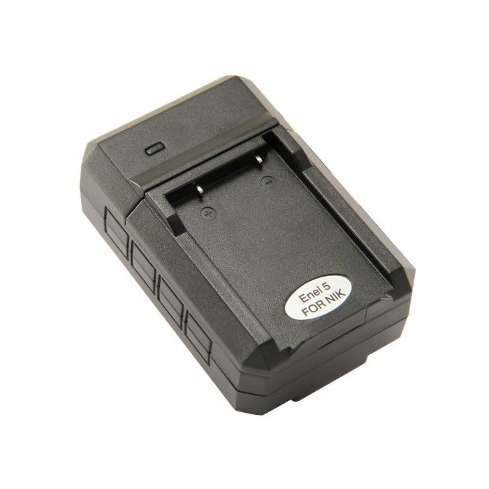 STK's Nikon EN-EL5 Battery Charger - for Nikon Coolpix P500, P510, P100, P90, P80, P6000, P5100, P5000, 5200, 7900, S10, P4, 4200, 5900, 3700, P3, ENEL5, MH-61