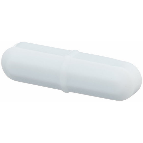 Bel-Art Spinbar Teflon Octagon Magnetic Stirring Bar; 38.1 x 9.5mm, White (F37110-1128)