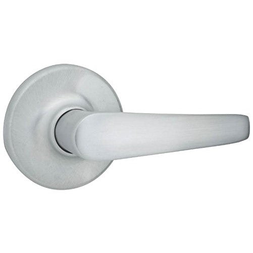 Kwikset Delta Hall/Closet Lever in Satin Chrome