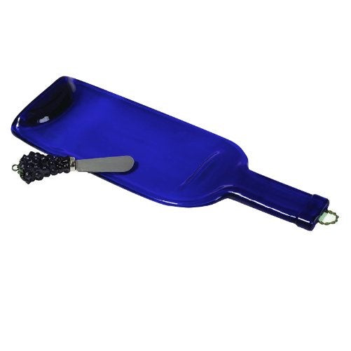 Cobalt Blue Bottle Serving Platter