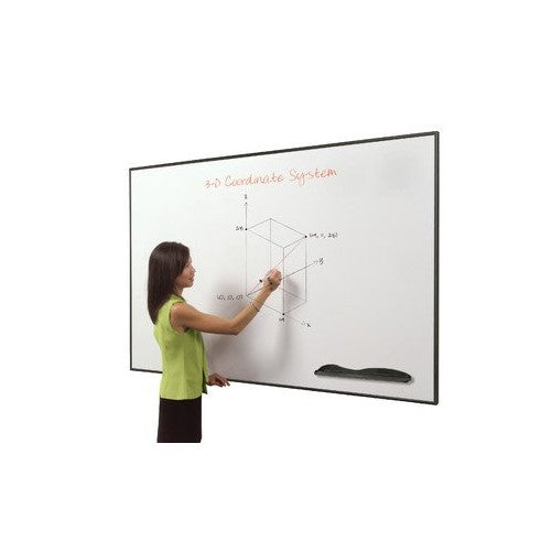Porcelain Markerboard w Ultra Trim in Silver (3 ft. W x 2 ft. H (22 lbs.))
