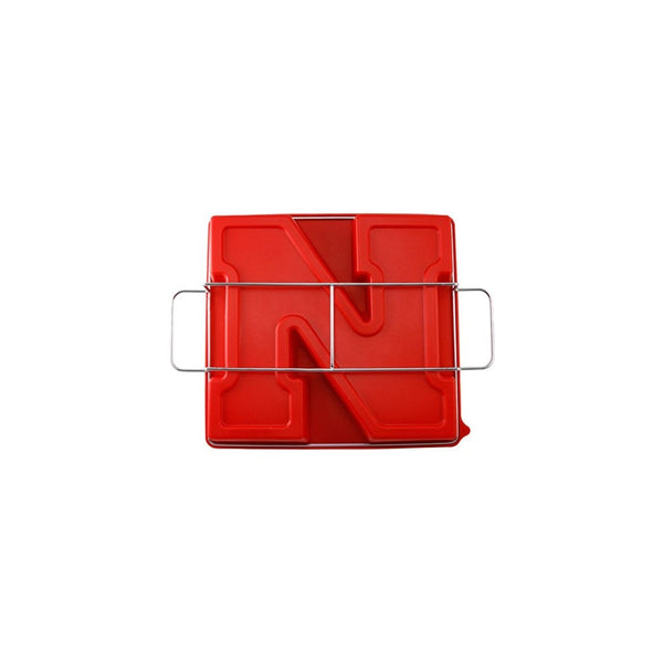 Nebraska Cornhuskers Silicone Cake FANPAN and Stand