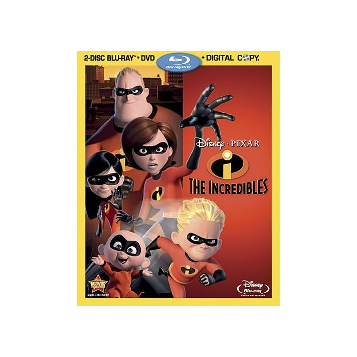 The Incredibles (Four-Disc Blu-ray/DVD Combo Digital Copy)