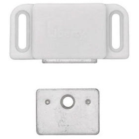 Liberty C080X0L-W-U Heavy Duty Magnet Catch with Strike, 2-Pack