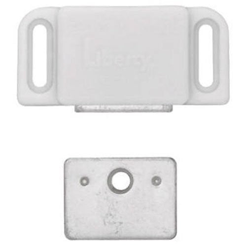 Liberty C080X0L-W-U Heavy Duty Magnet Catch with Strike, 2-Pack