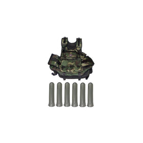 GXG Deluxe Camo Paintball Tactical Vest