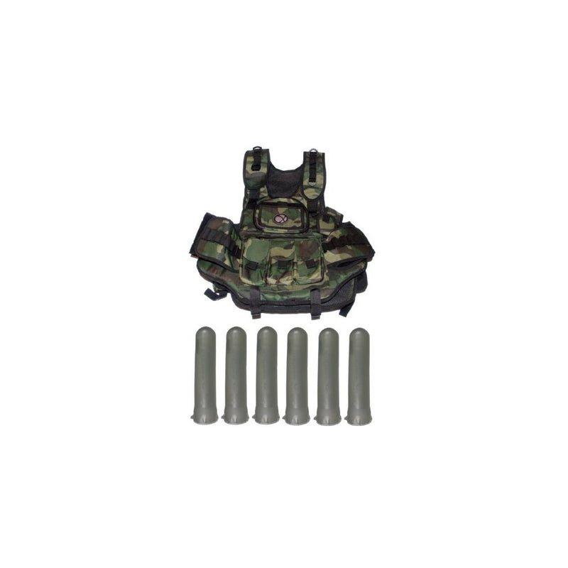 GXG Deluxe Camo Paintball Tactical Vest
