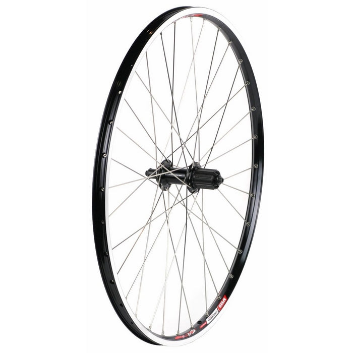 Sta-Tru Black Shimano Deore M590 8-9-10 Speed Cassette Hub Rear Wheel (26X1.5-Inch)