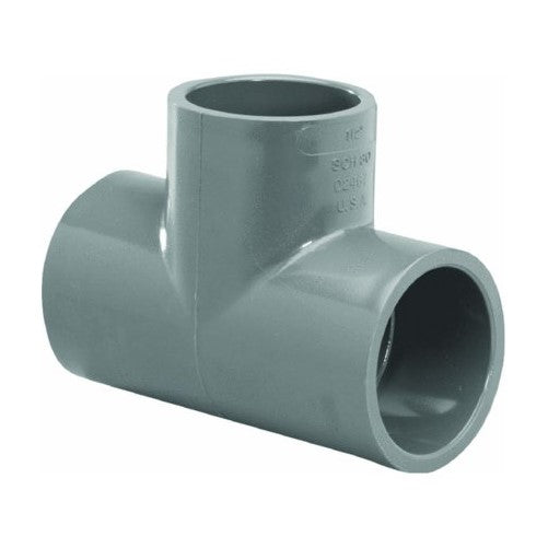 Tee Sch80 Pvc 1/2 Slp