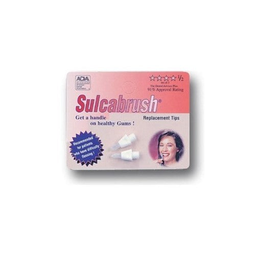 Sulcabrush Combo - Purchase 48 Tips and Get a FREE Sulcabrush Handle and Travel Pouch