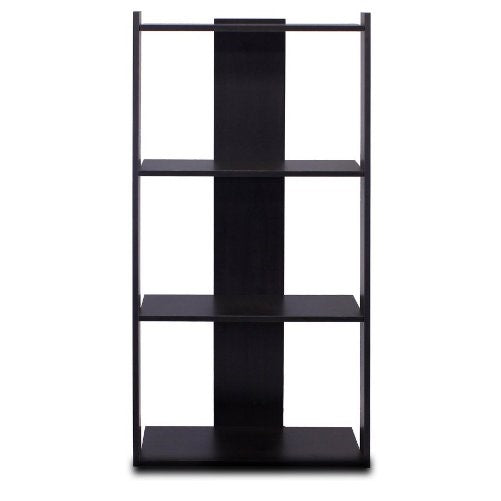 Furinno 11075EX Hidup Tropika Tall Ladder Shelf, Espresso